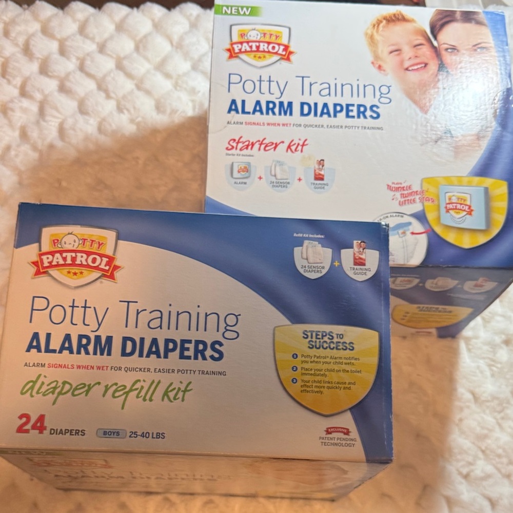 Alarm Diapers Starter Kit and Refill Kit